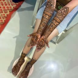 bridal mehandi design