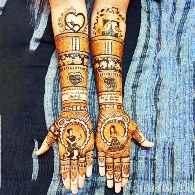 vinay mehandi artist engagement image