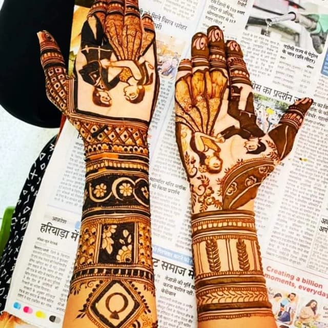 vinay mehandi artist engagement image