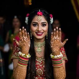 bridal medani design