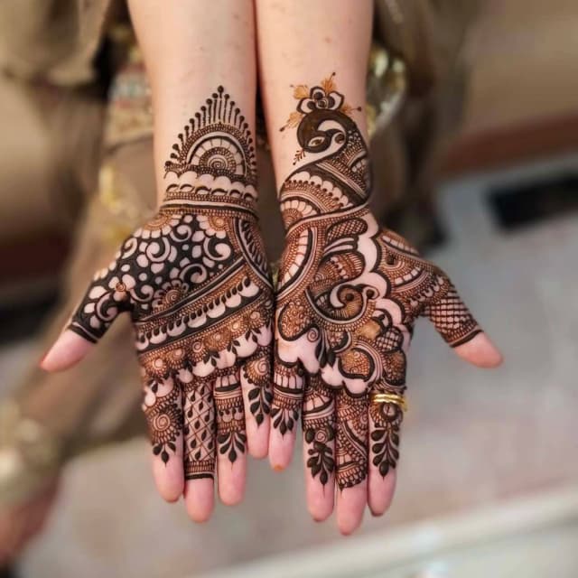 vinay mehandi artist bridal design