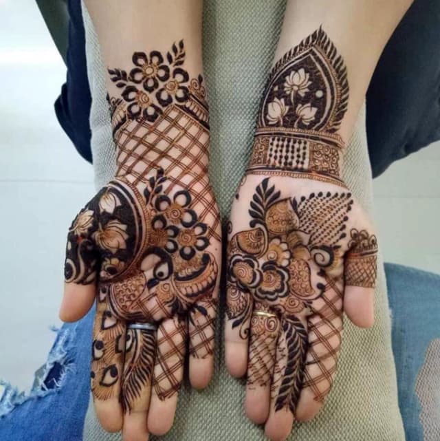 vinay mehandi artist bridal design
