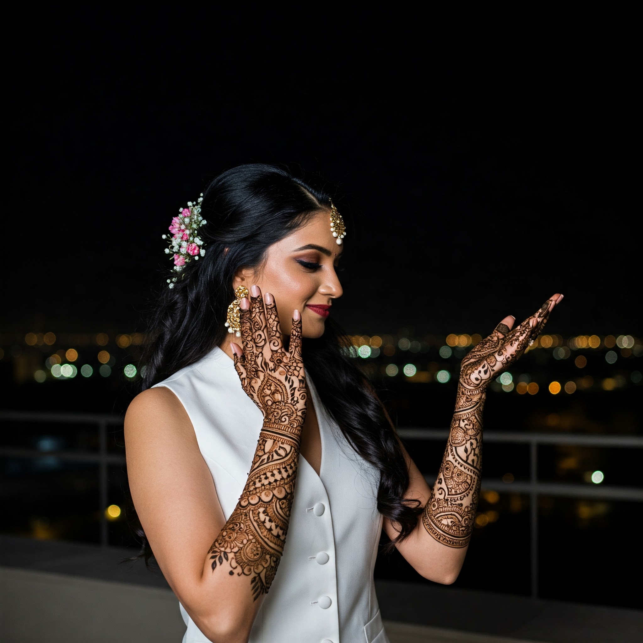 regular mehandi design